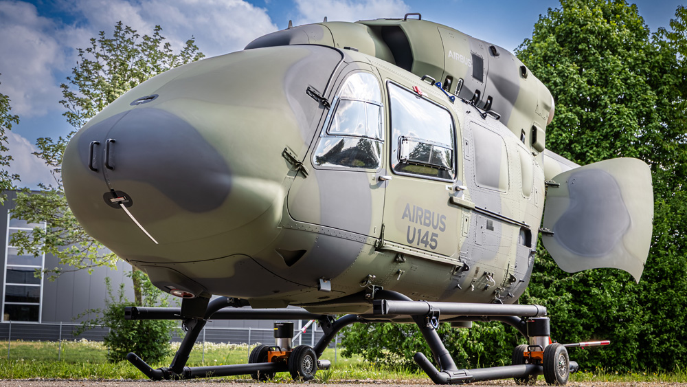 Airbus stellt unbemannten Hubschrauber U145 vor