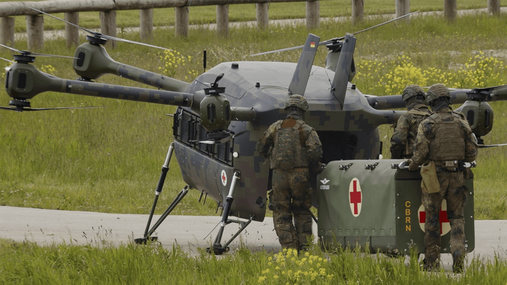 Autonome Verwundetenrettung bei NATO-Übung